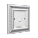 ElekTek Decorative Switch Surround Frame Cover Finger Plate Verona
