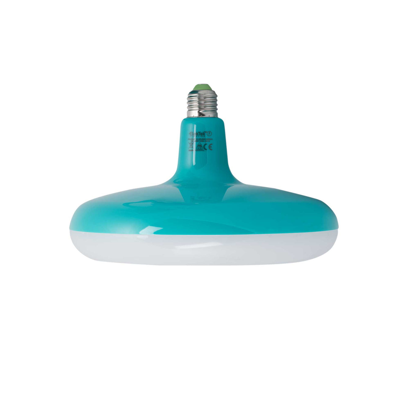 ElekTek Round LED E27 Bulb 220mm Dia 12 or 18 Watt Colours - Buy It Better Green / 18 W