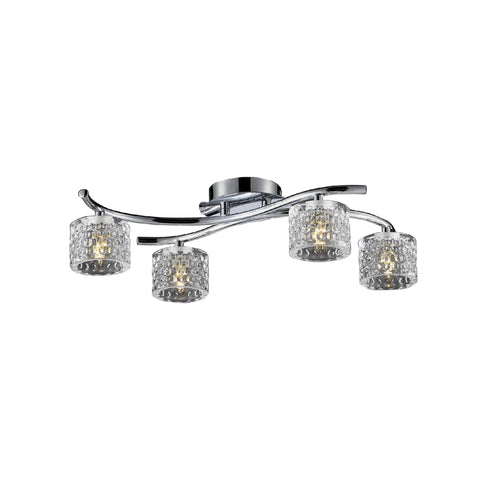 Finsbury 4, 5 and 8 Arm Pendant LED Light