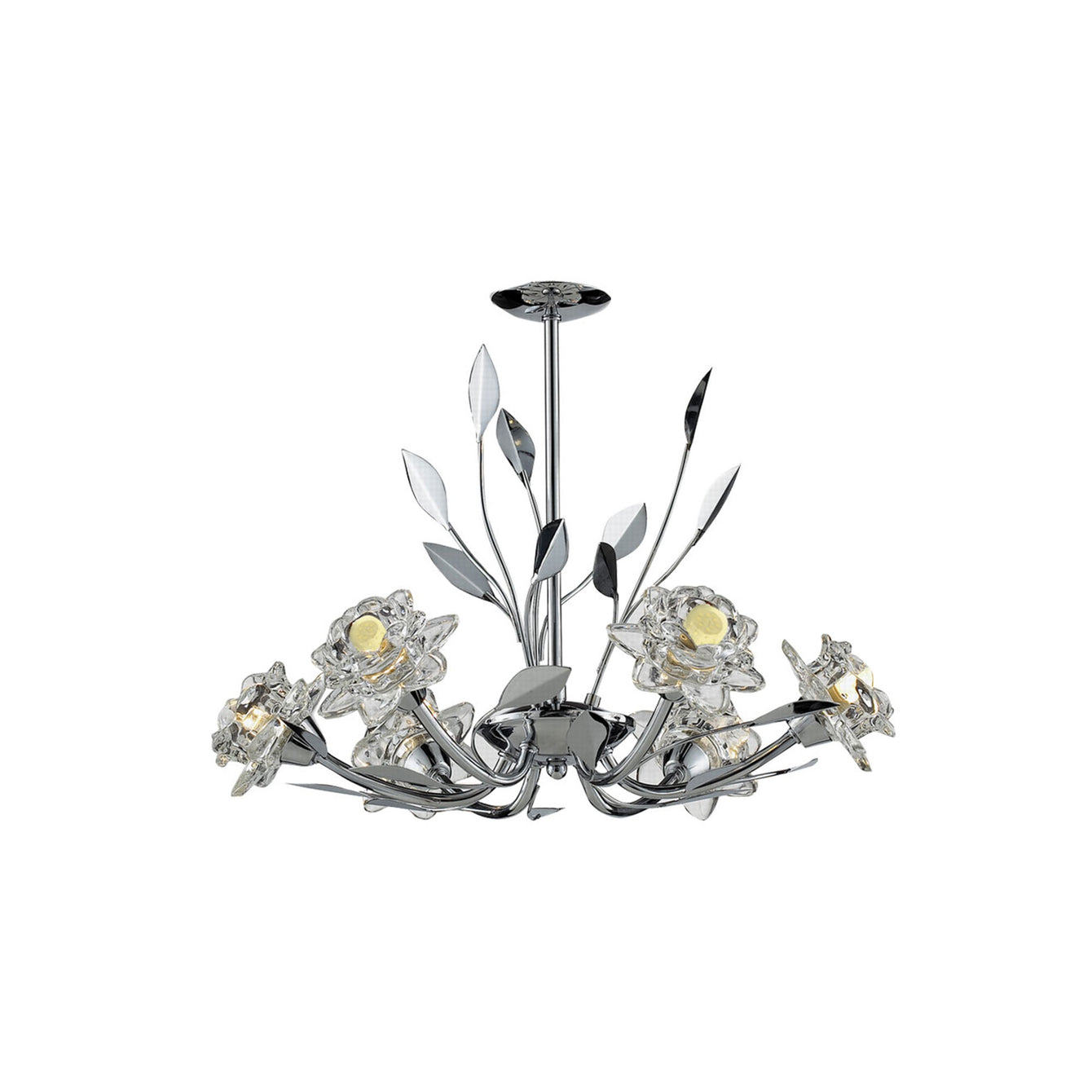Covent Garden 5, 6 and 8 Arm Pendant LED Light - Buy It Better 8 + 4 Arm Pendant