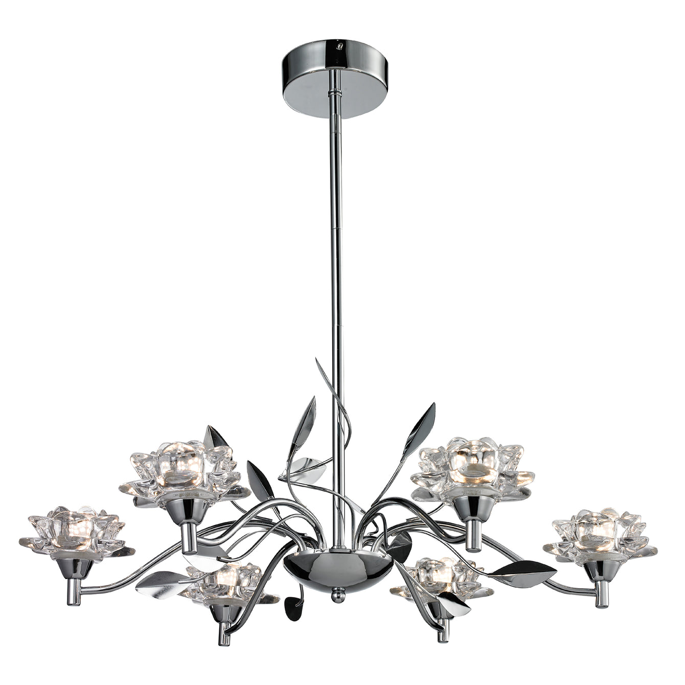 Ruislip 6 Arm, Pendant and 6 Plus 6 Arm Pendant LED Light - Buy It Better 6 + 6 Arm Pendant