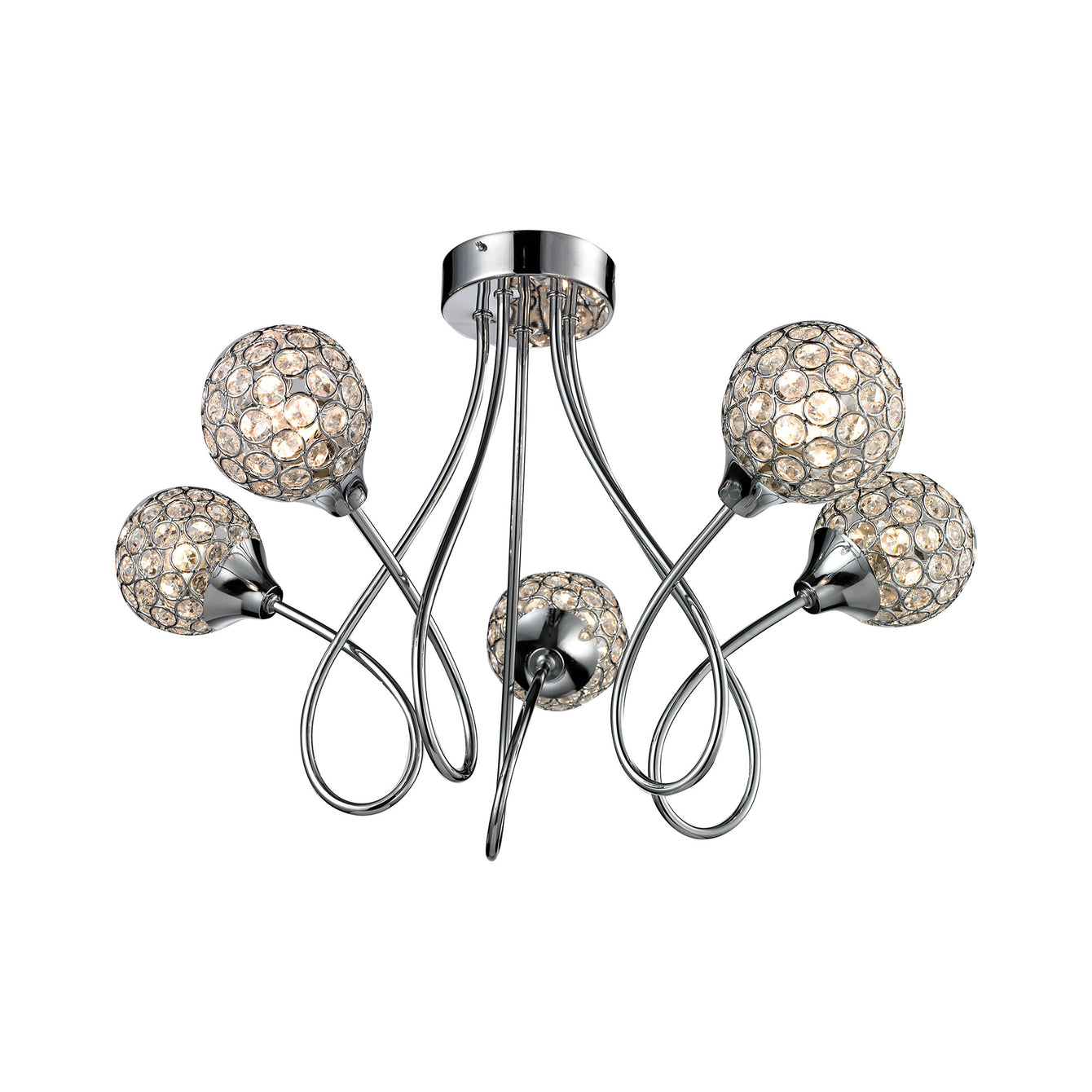 Osterley 4, 5, 6 and 6 plus 6 Arm Pendant LED Light - Buy It Better 6 Arm