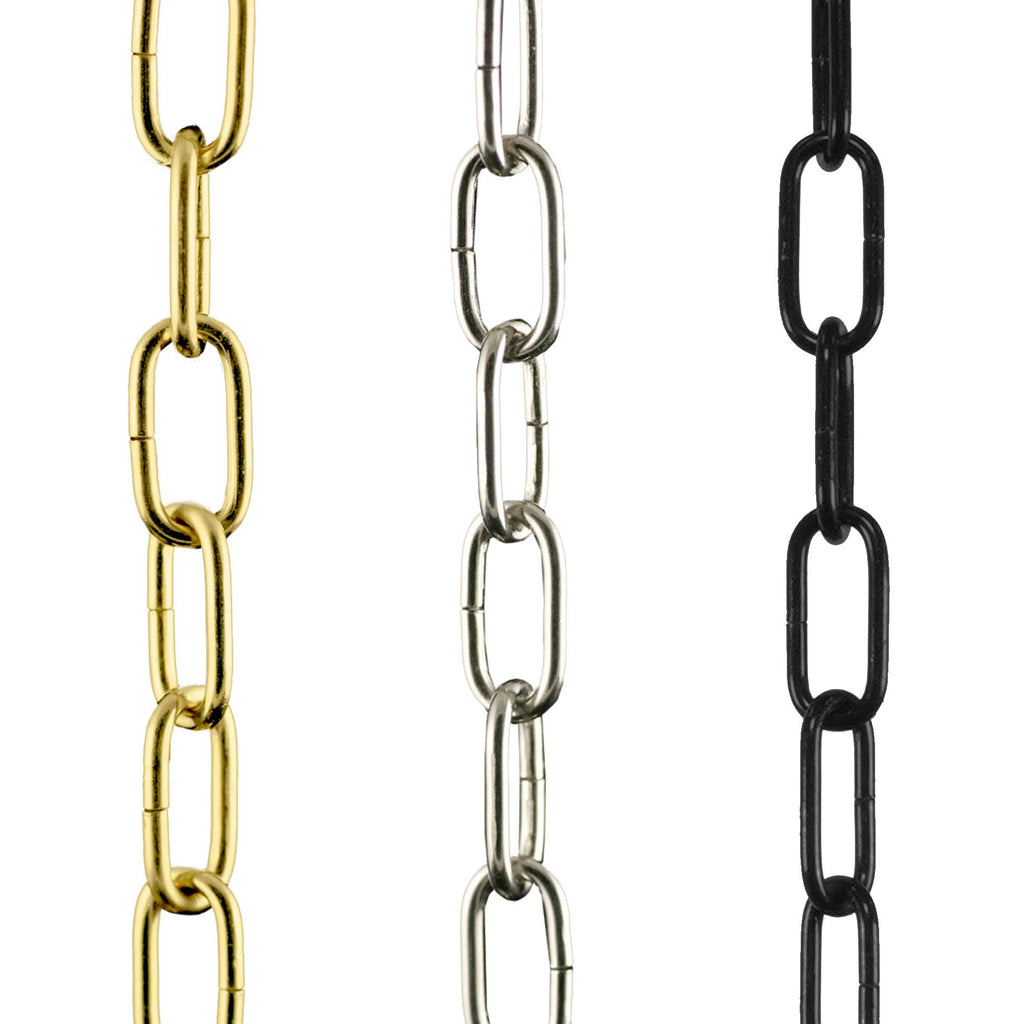 ElekTek Open Link Chain For Chandelier and Lighting Small 20mm x 10mm ...