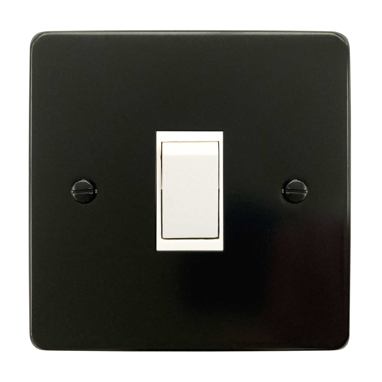 ElekTek Light Switch Conversion Metal Modern Cover Plate No Wiring Single - Buy It Better 