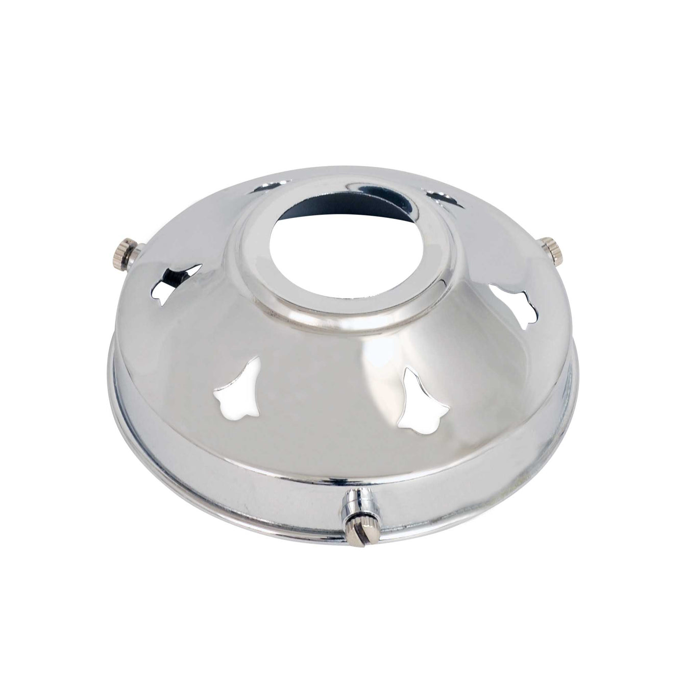 ElekTek Glass Lamp Shade Gallery Fitting for B22 Shade Ring 3 Sizes Brass - Buy It Better 