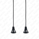ElekTek Bathroom Ceiling Pull Switch Cord String Toggle White or Black 2-Pack 3-Pack - Buy It Better