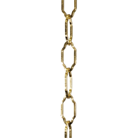 ElekTek Heavy Duty Gothic Open Link Chain for Chandelier & Lighting 52 x 26.5mm Per Linear Metre