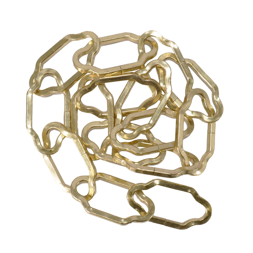 ElekTek Heavy Duty Gothic Open Link Chain for Chandelier & Lighting 52 ...