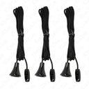 ElekTek Bathroom Ceiling Pull Switch Cord String Toggle White or Black 2-Pack 3-Pack - Buy It Better