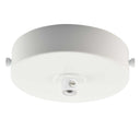 ElekTek Flat Top Ceiling Pendant Rose 100mm Diameter with Strap Bracket and Cord Grip Metallic Finishes Powder Coated Colours - Buy It Better