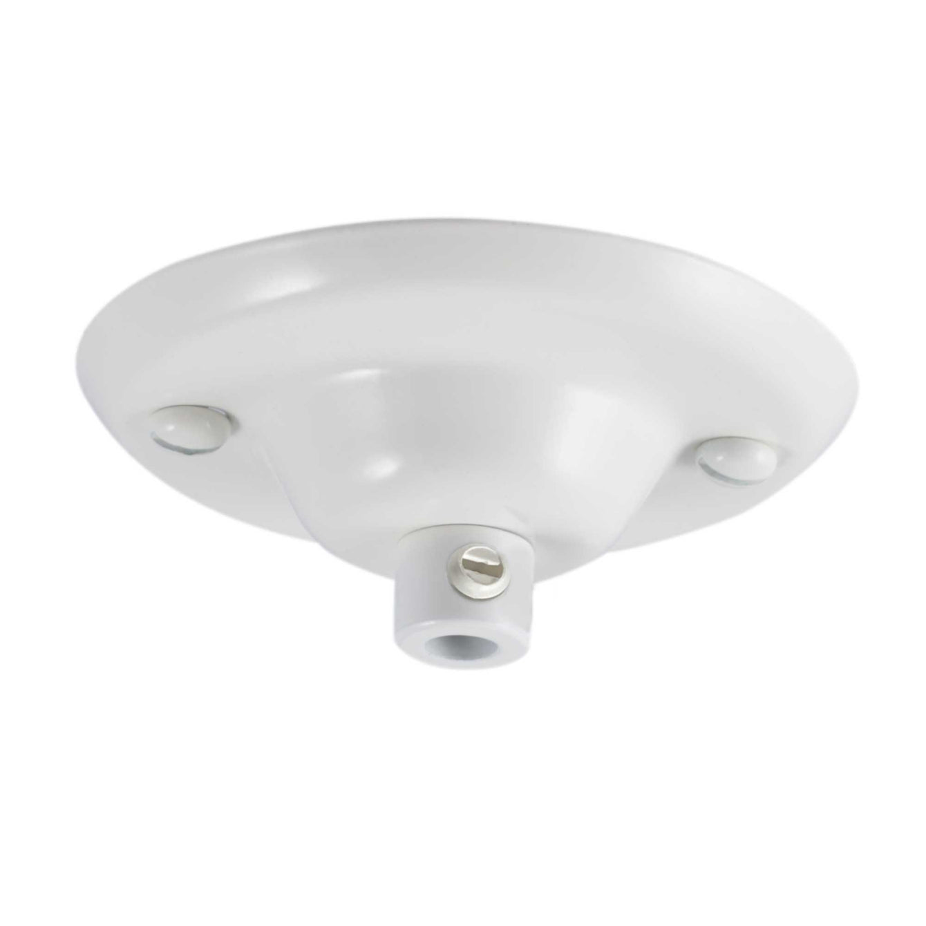 ElekTek 75mm Diameter Ceiling Plate with Cord Grip Metallic Finishes Powder Coated Colours - Buy It Better 