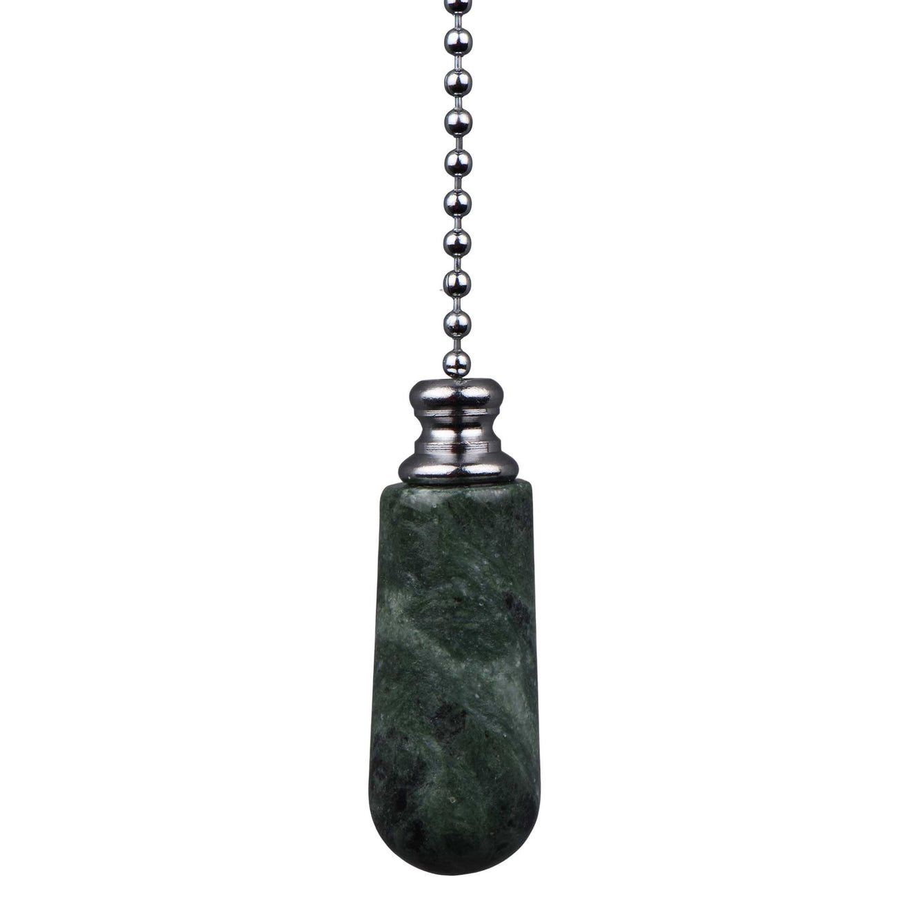 ElekTek Light Pull Chain Marble Drop With 80cm Matching Chain Green