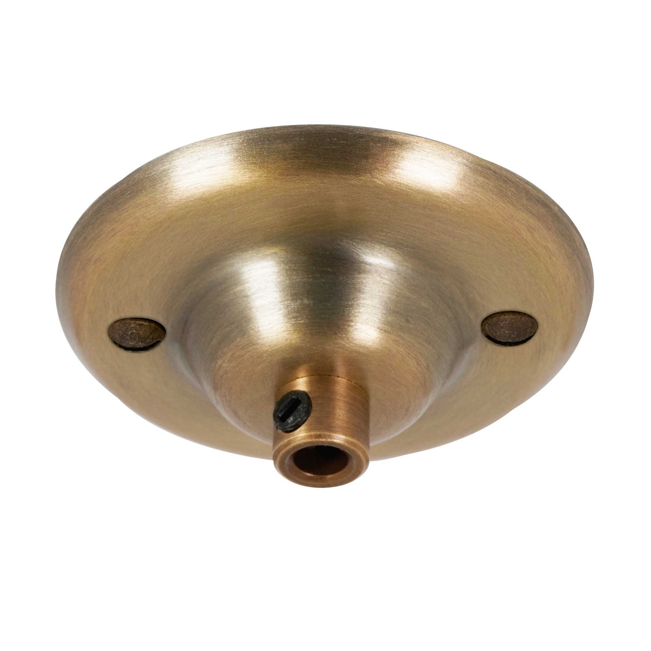 ElekTek 75mm Diameter Ceiling Plate with Cord Grip Metallic Finishes Powder Coated Colours Dawn Blue