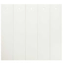 ElekTek Modern Ceiling Pendant Light Lamp Shade with Wooden Slats, Rivets 40cm Dia - Buy It Better