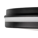 ElekTek Circular LED Ceiling Wall Light 3 CCT IP65 for Indoor and Outdoor Use Black - Buy It Better