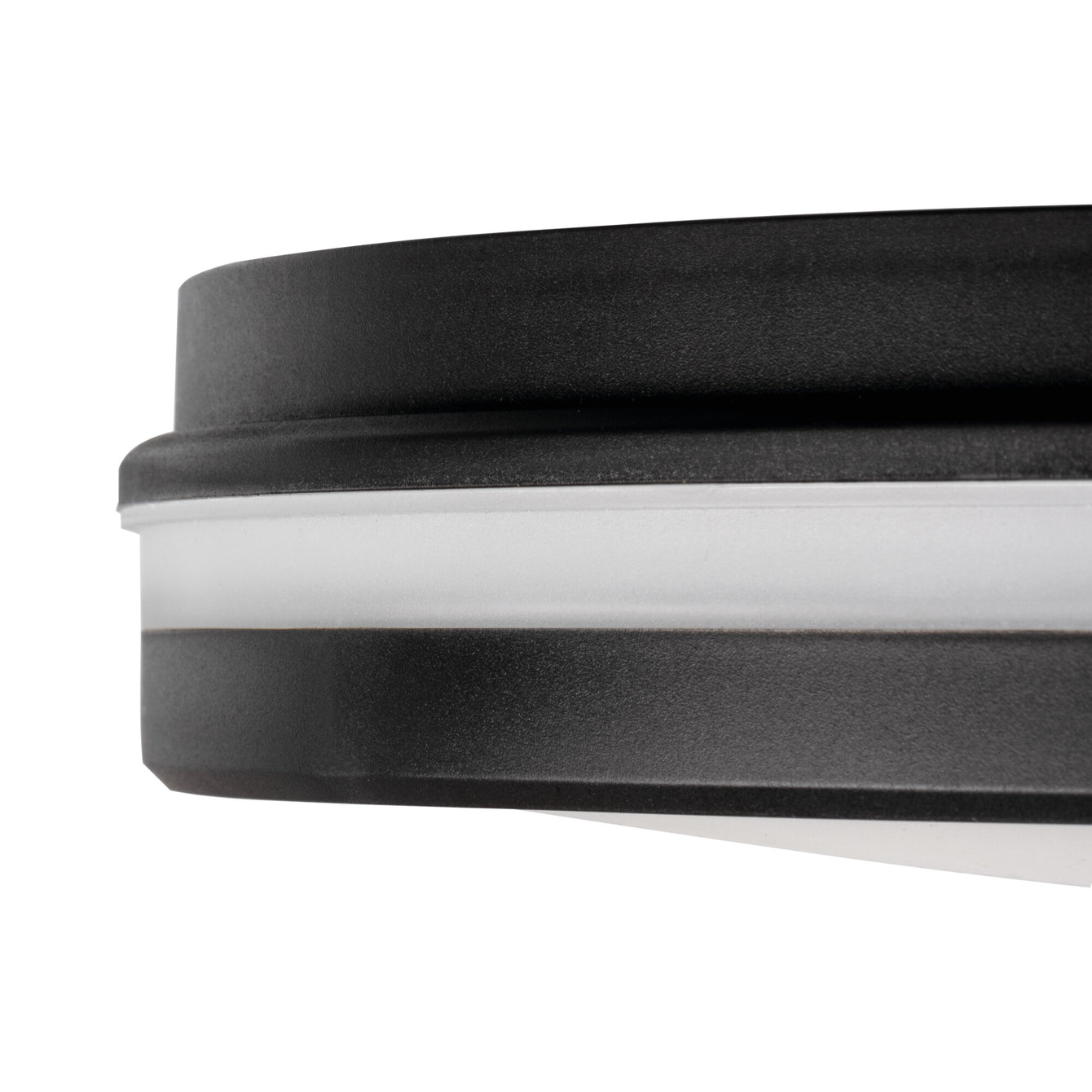 ElekTek Circular LED Ceiling Wall Light 3 CCT IP65 for Indoor and Outdoor Use Black - Buy It Better 