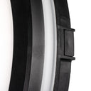 ElekTek Circular LED Ceiling Wall Light 3 CCT IP65 for Indoor and Outdoor Use Black - Buy It Better