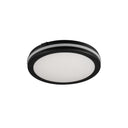 ElekTek Circular LED Ceiling Wall Light 3 CCT IP65 for Indoor and Outdoor Use Black - Buy It Better