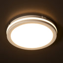 ElekTek Circular LED Ceiling Wall Light 3 CCT IP65 for Indoor and Outdoor Use White - Buy It Better