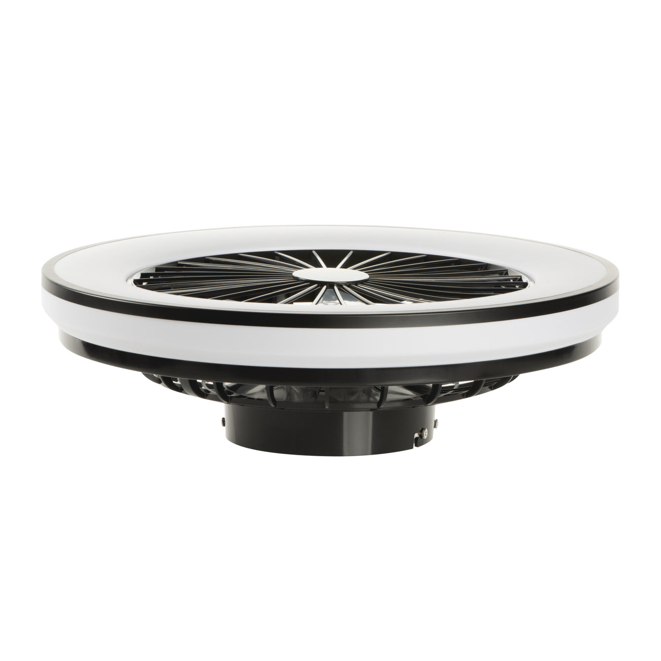 ElekTek Circular Round LED Ceiling Light with Integrated Fan CCT White or RGB - Buy It Better 