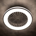 ElekTek Circular Round LED Ceiling Light with Integrated Fan CCT White or RGB - Buy It Better