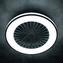 ElekTek Circular Round LED Ceiling Light with Integrated Fan CCT White or RGB - Buy It Better