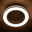 ElekTek Circular Round LED Ceiling Light with Integrated Fan CCT White or RGB - Buy It Better