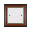 ElekTek Decorative Switch Surround Frame Cover Finger Plate Edwardian Regency