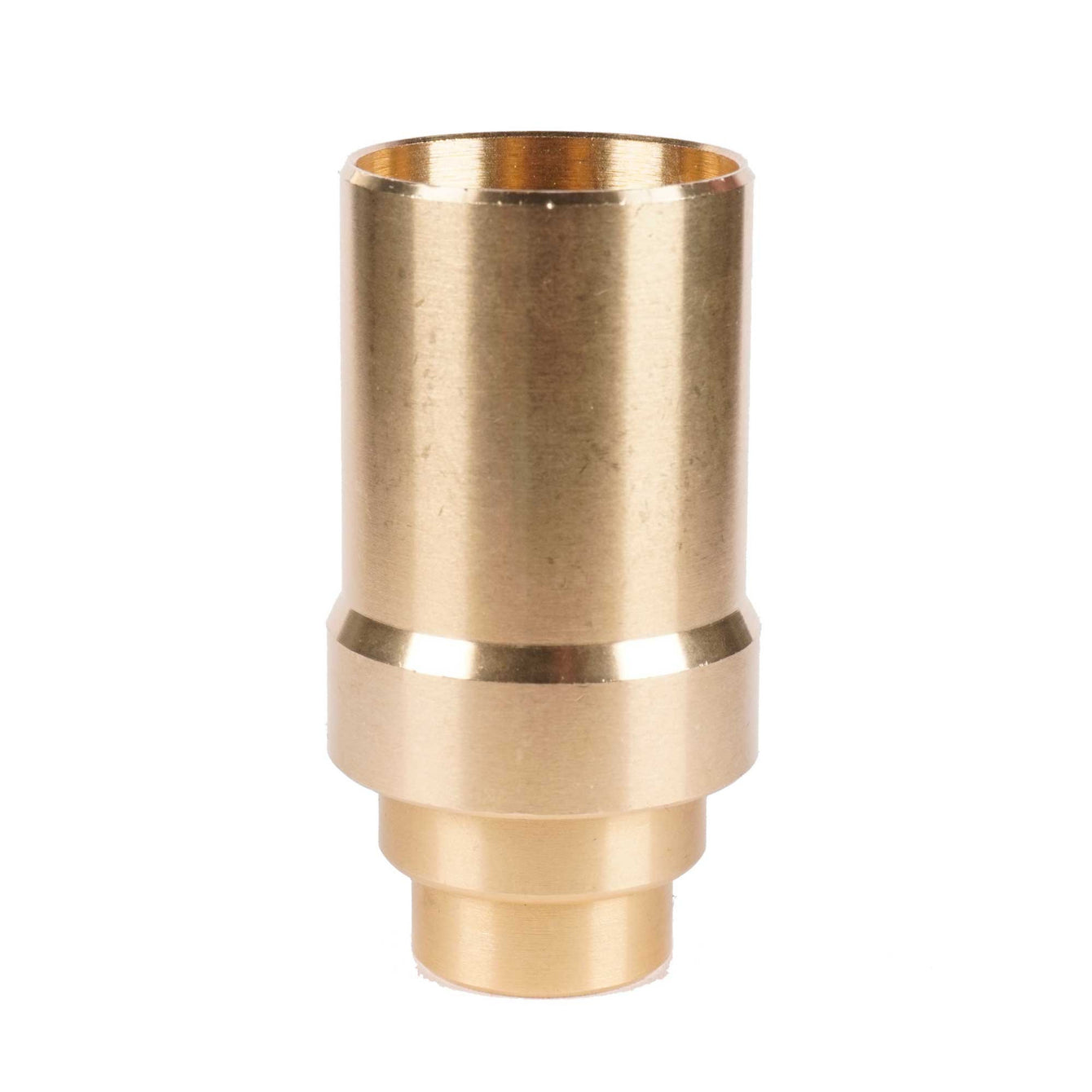 ElekTek E14 ES Edison Lamp Holder Plain Body Brass Half Inch Entry Default Title