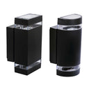 ElekTek Outdoor Exterior Wall Light Up and Down GU10 Lamps IP44 Black - Buy It Better