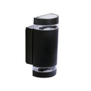 ElekTek Outdoor Exterior Wall Light Up and Down GU10 Lamps IP44 Black - Buy It Better
