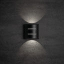 ElekTek Outdoor LED 2-Way Wall Light Up Down and Front Exterior 6W IP54 Curved - Buy It Better
