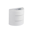 ElekTek Outdoor LED 2-Way Wall Light Up Down and Front Exterior 6W IP54 Curved - Buy It Better