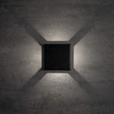 ElekTek Outdoor LED 4-Way Wall Light Up Down Left and Right Exterior 6W IP54 Square - Buy It Better