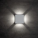 ElekTek Outdoor LED 4-Way Wall Light Up Down Left and Right Exterior 6W IP54 Square - Buy It Better