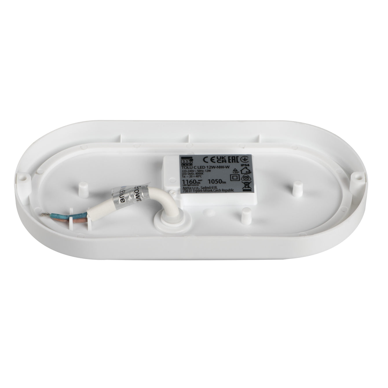ElekTek Outdoor LED Exterior Bulkhead Light IP54 White 2-Pack - Buy It Better 