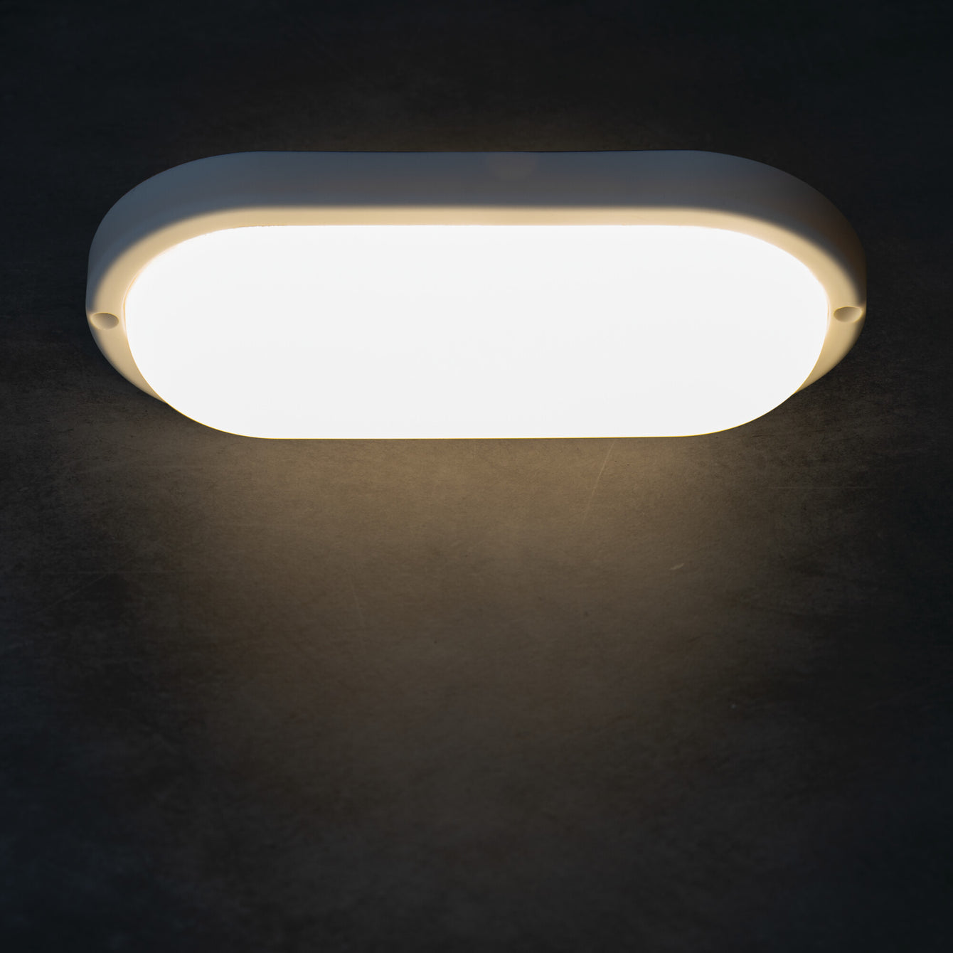 ElekTek Outdoor LED Exterior Bulkhead Light IP54 White 2-Pack - Buy It Better 