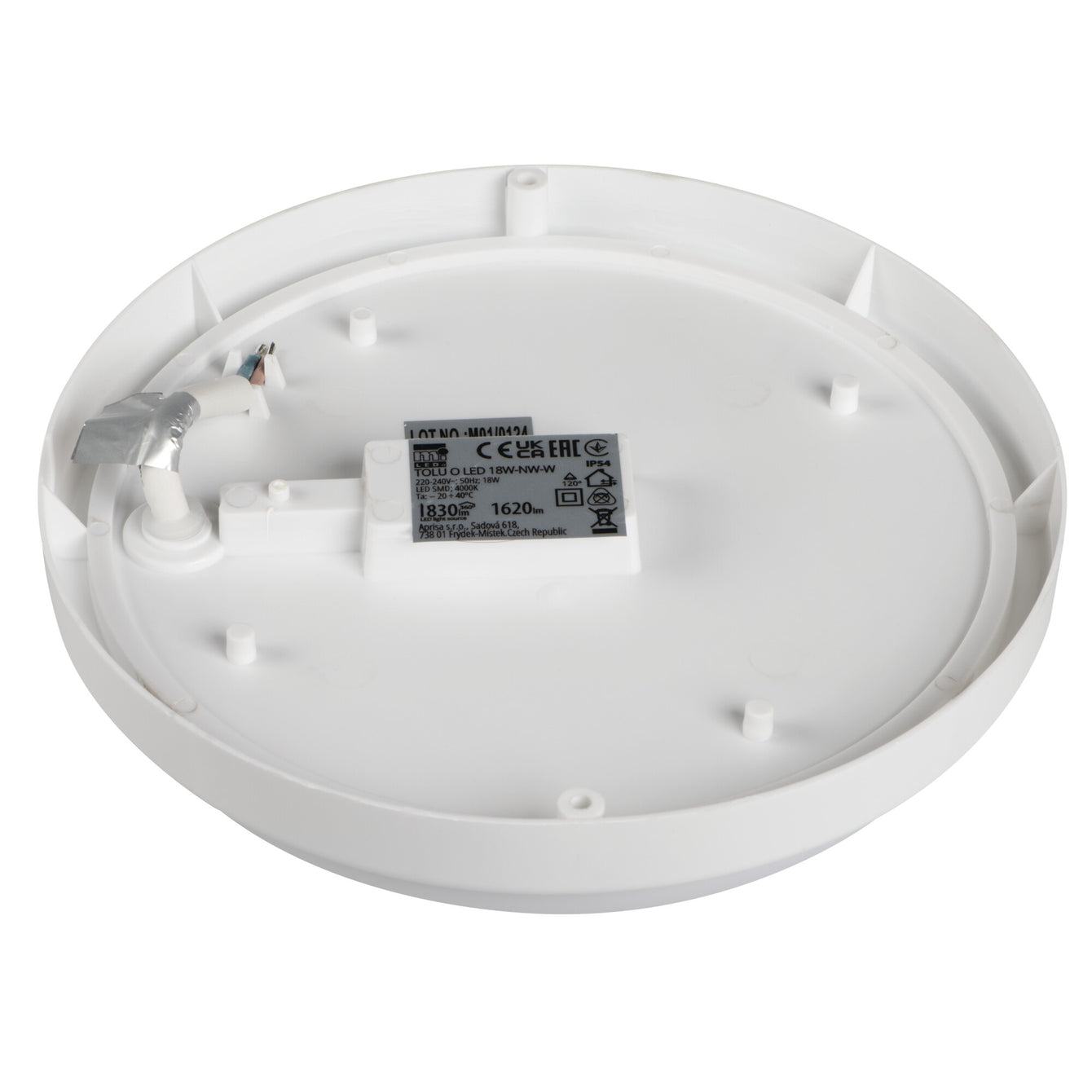 ElekTek Outdoor LED Exterior Bulkhead Light IP54 White 2-Pack - Buy It Better 
