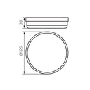 ElekTek Outdoor LED Exterior Bulkhead Light IP54 White 2-Pack - Buy It Better
