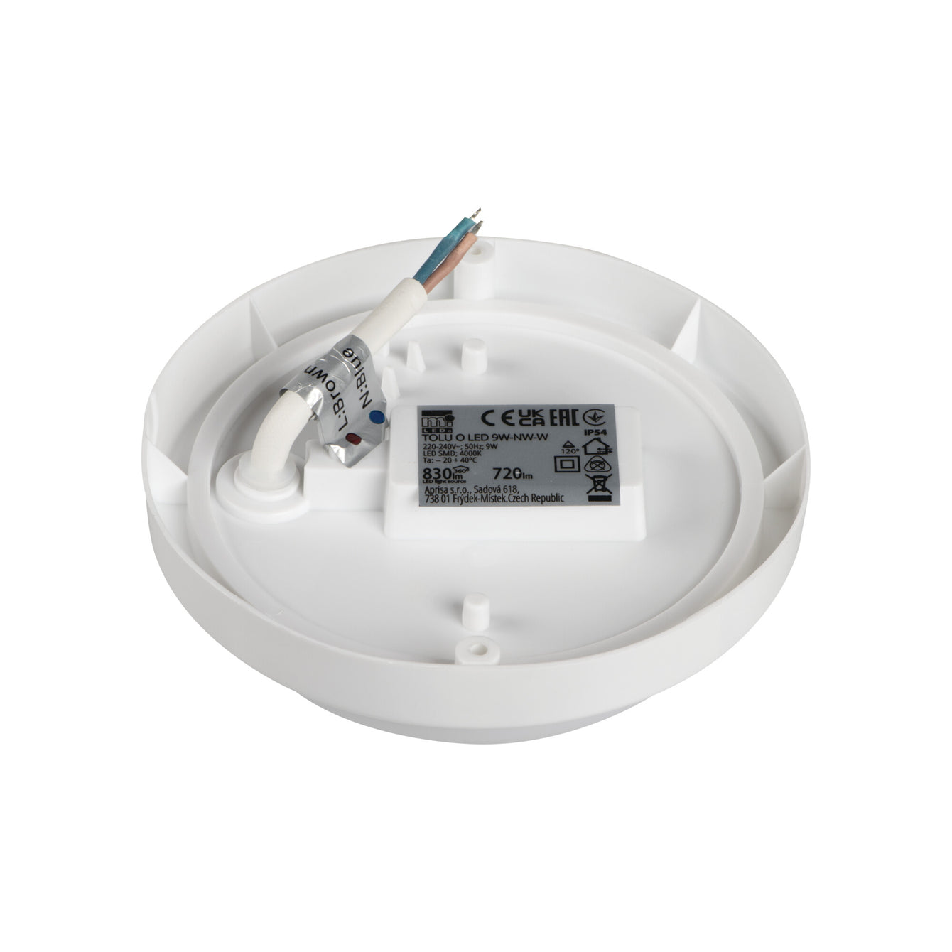 ElekTek Outdoor LED Exterior Bulkhead Light IP54 White 2-Pack - Buy It Better 