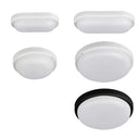 ElekTek Outdoor LED Exterior Bulkhead Light IP54 White 2-Pack Tolu