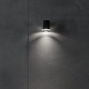 ElekTek Outdoor LED Exterior Wall Light Up and Down 1x or 2x GU10 P54 Black Grey Halo - Buy It Better