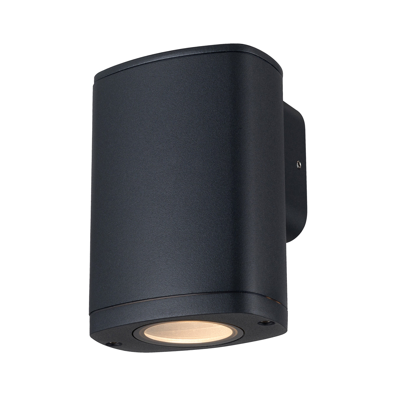 ElekTek Outdoor LED Exterior Wall Light Up and Down 1x or 2x GU10 P54 Black Grey - Buy It Better 1x GU10 Grey