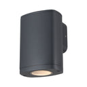 ElekTek Outdoor LED Exterior Wall Light Up and Down 1x or 2x GU10 P54 Black Grey - Buy It Better