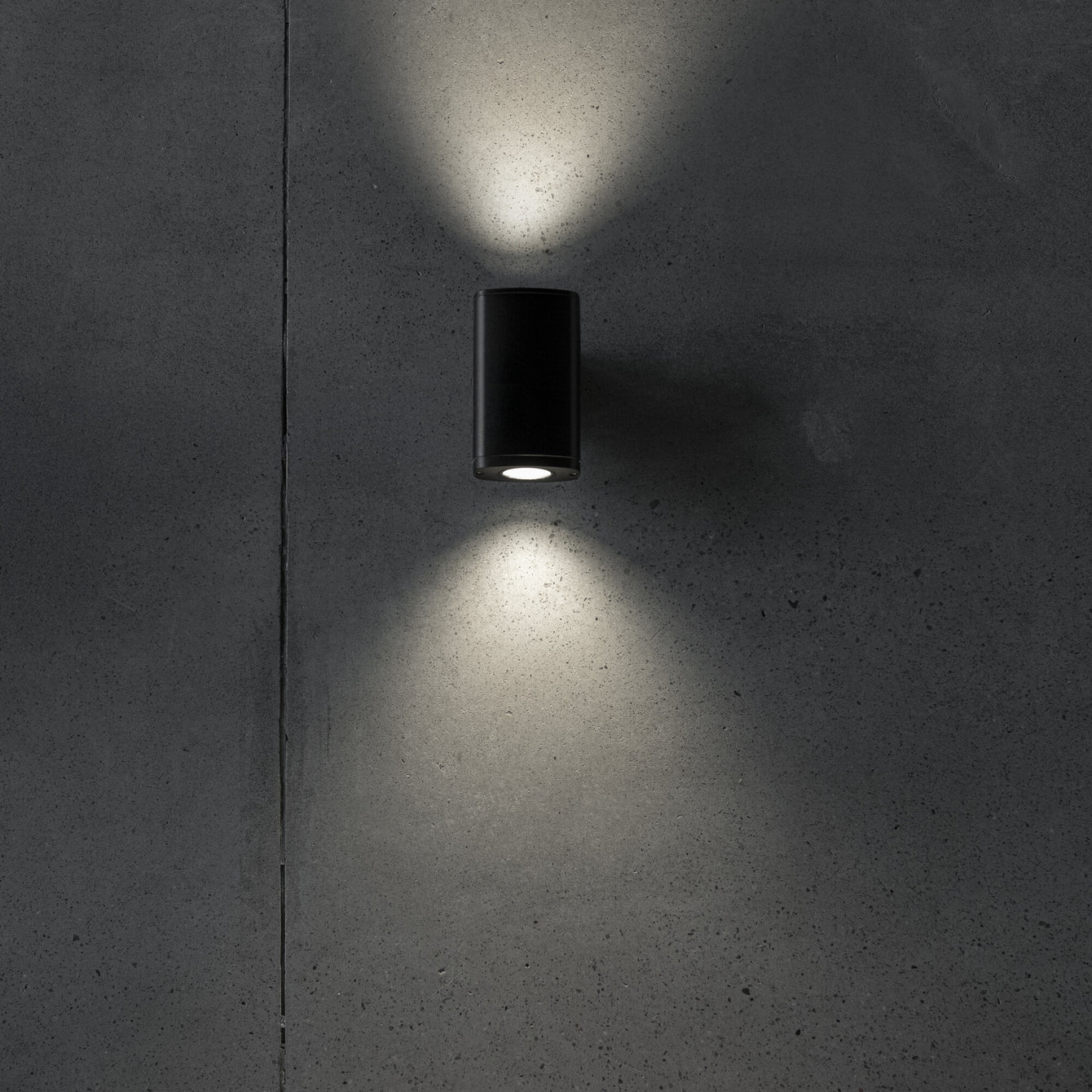 ElekTek Outdoor LED Exterior Wall Light Up and Down 1x or 2x GU10 P54 Black Grey - Buy It Better 