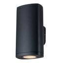 ElekTek Outdoor LED Exterior Wall Light Up and Down 1x or 2x GU10 P54 Black Grey - Buy It Better