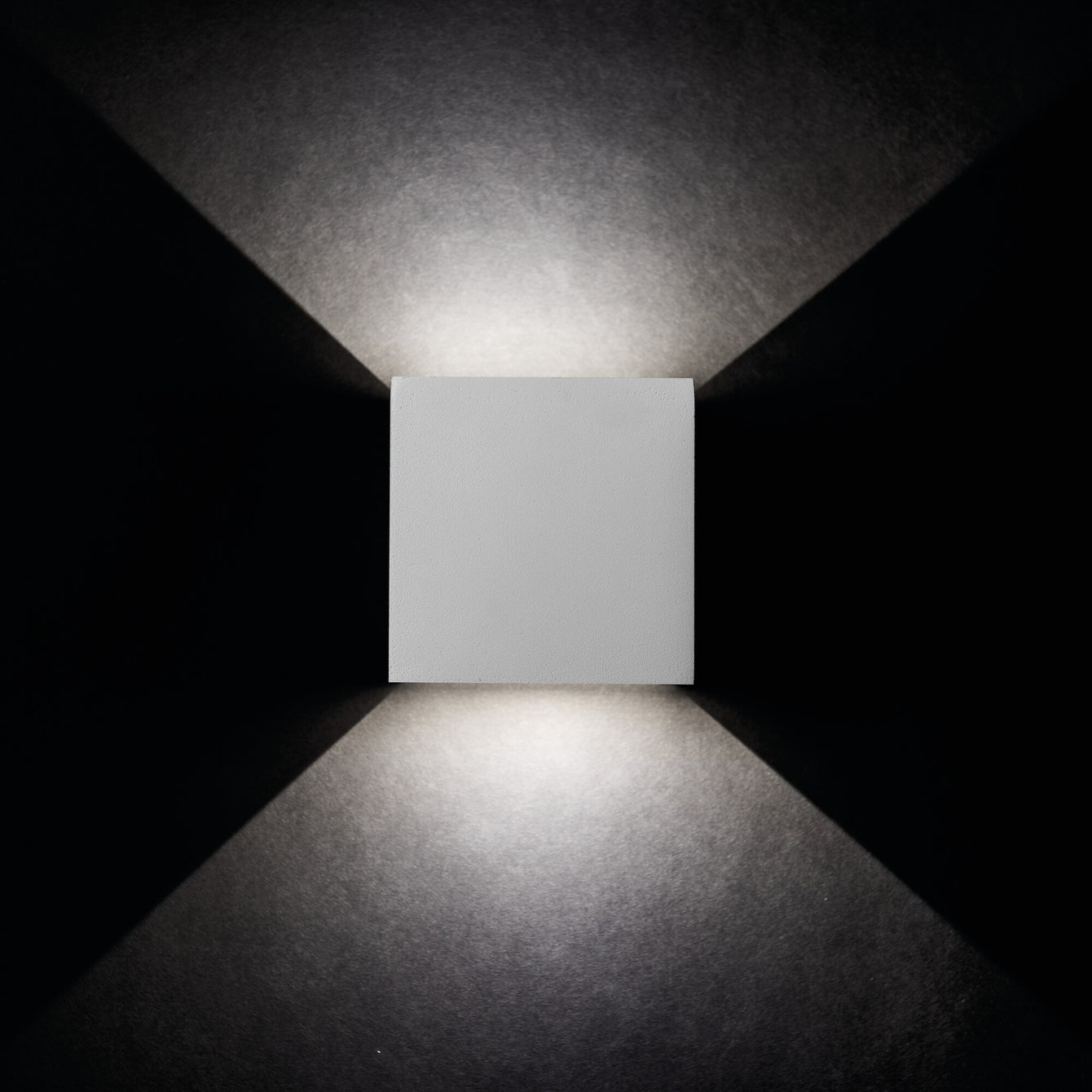 ElekTek Outdoor LED Exterior Wall Light Up and Down GU10 Lamps IP54 Graphite Grey - Buy It Better 