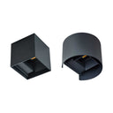ElekTek Outdoor LED Exterior Wall Light Up and Down GU10 Lamps IP54 Graphite Grey - Buy It Better