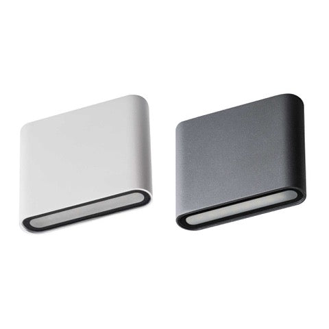 ElekTek Outdoor LED Exterior 2-Way Wall Light Up and Down IP54 - Buy It Better Graphite Grey