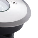 ElekTek Round Stainless Steel Ground Recessed Light GU10 Outdoor Exterior IP67 Waterproof for Driveway, Paths, Decking, Patio, Garden - Buy It Better